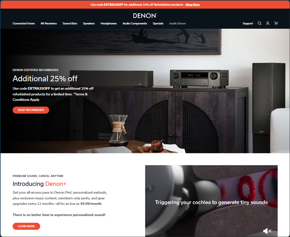 Denon Premium Sound