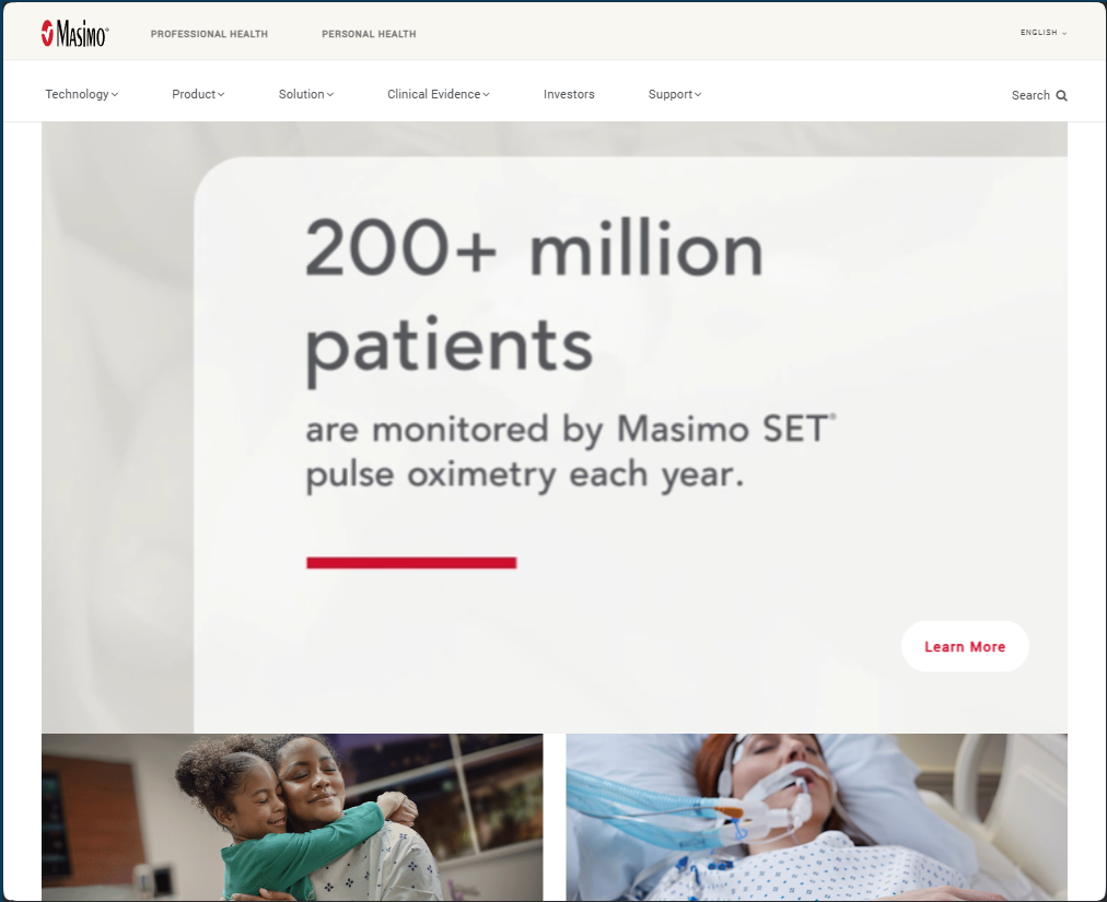 Masimo Personal and Professional Health